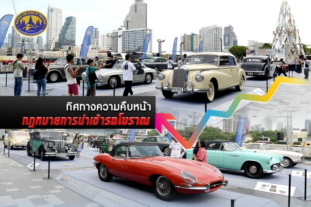 ทิศทางความคืบหน้า กฎหมายการนำเข้ารถโบราณ